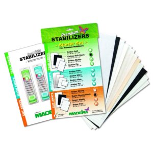 Madeira Stickvlies Starter Set 9449 12 x Premium Stabilizers