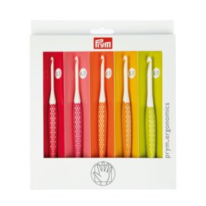 Wollhäkelnadel Set Prym.ergonomics 3,5 - 6,0 mm 