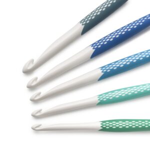 Wollhäkelnadel Prym ergonomics  Stärke 3 -12 mm  ergonomisch häkeln