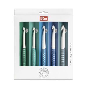 Wollhäkelnadel Set Prym.ergonomics 7,0 - 12,0 mm 