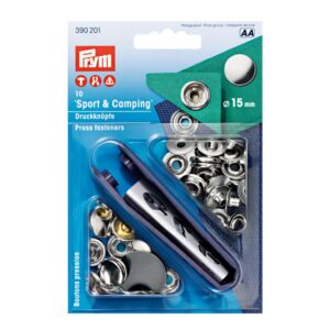 Nähfrei-Druckknopf "Sport & Camping", 15mm