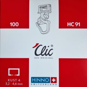 Original Hinno Clic Gleiter HC 91 Faltenhaken Gardinenhaken